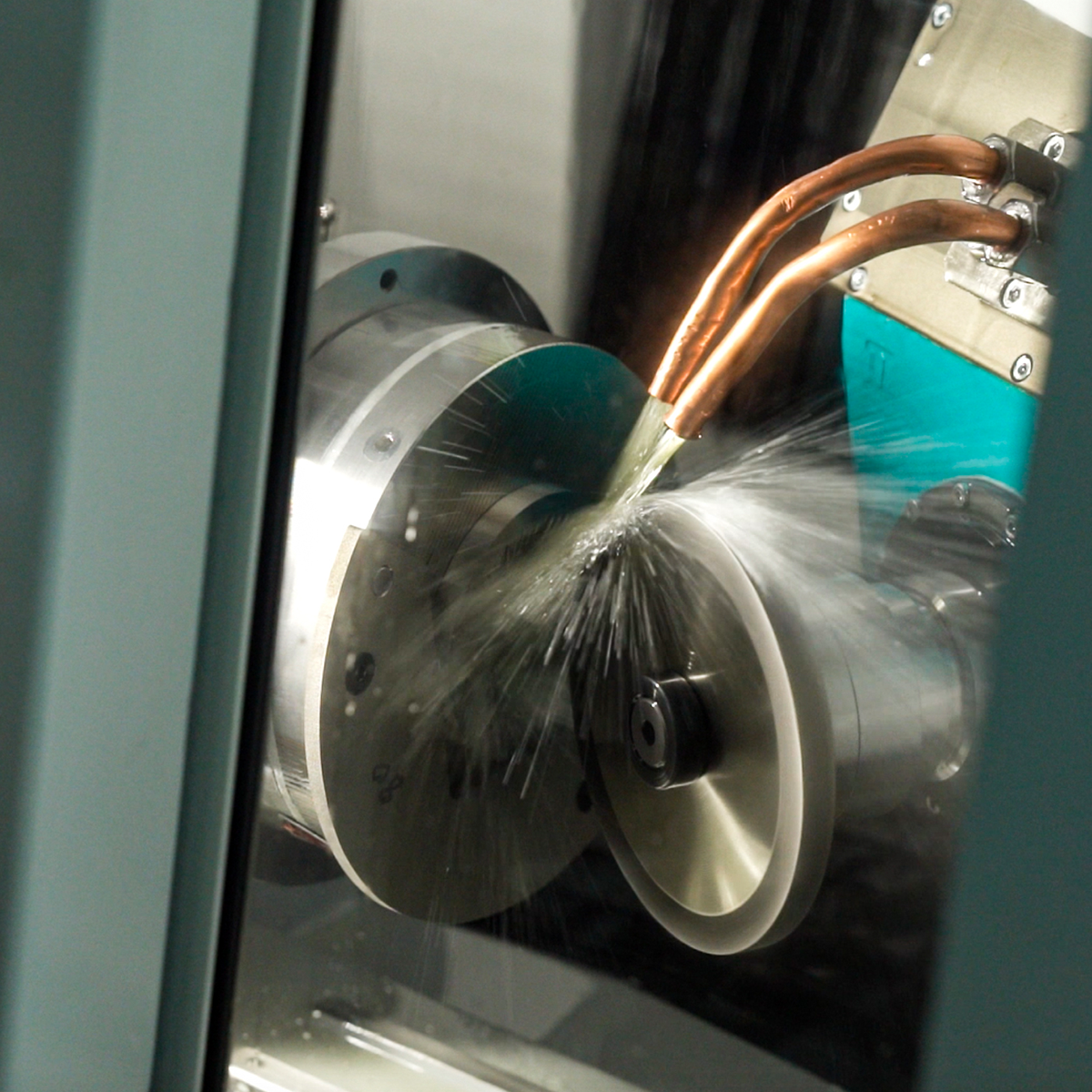 Fine grinding of burr