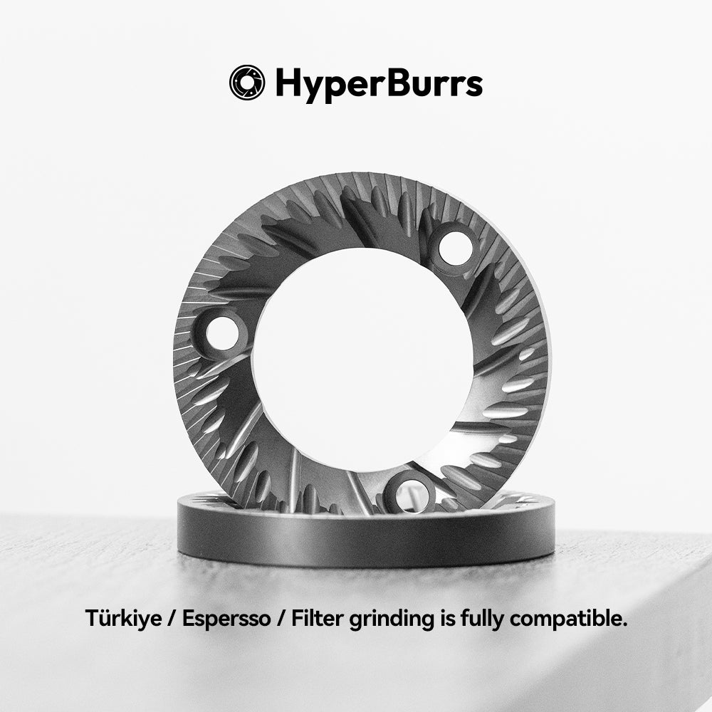 HyperBurrs: A solution for Precision Grinding of High End Coffee Burrs