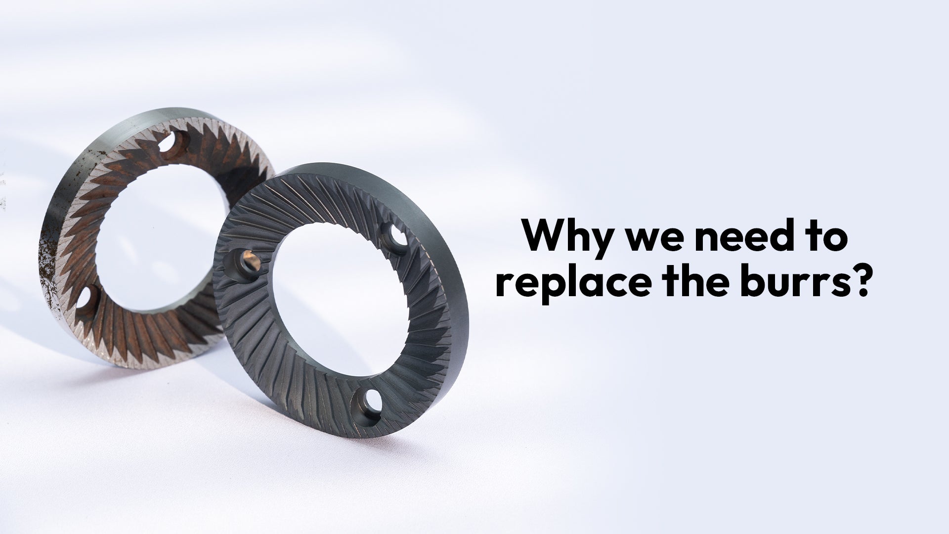 Why we need to replace the burrs?