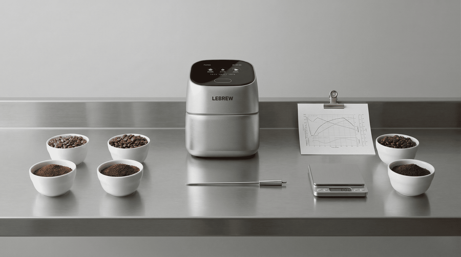 Coffee Beans vs Ground Coffee Color Measurement