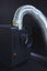 PureFluxion P1 rear exhaust connection with flexible metal duct installed
